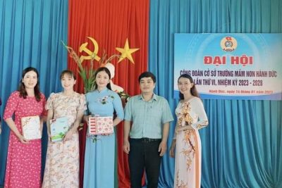 ĐH Công Đoàn Cơ sở lần thứ VI, nhiệm kỳ 2023-2028.